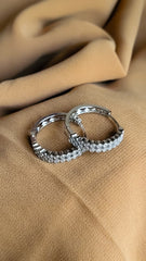 Big Silver Hoops