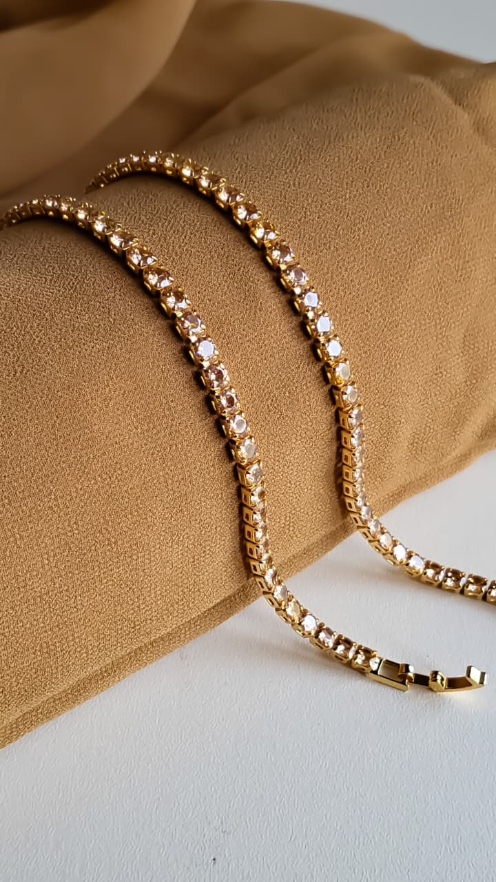 Rose Gold Stream Bracelet