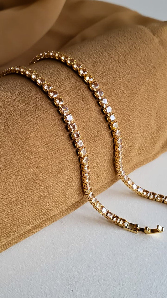 Rose Gold Stream Bracelet
