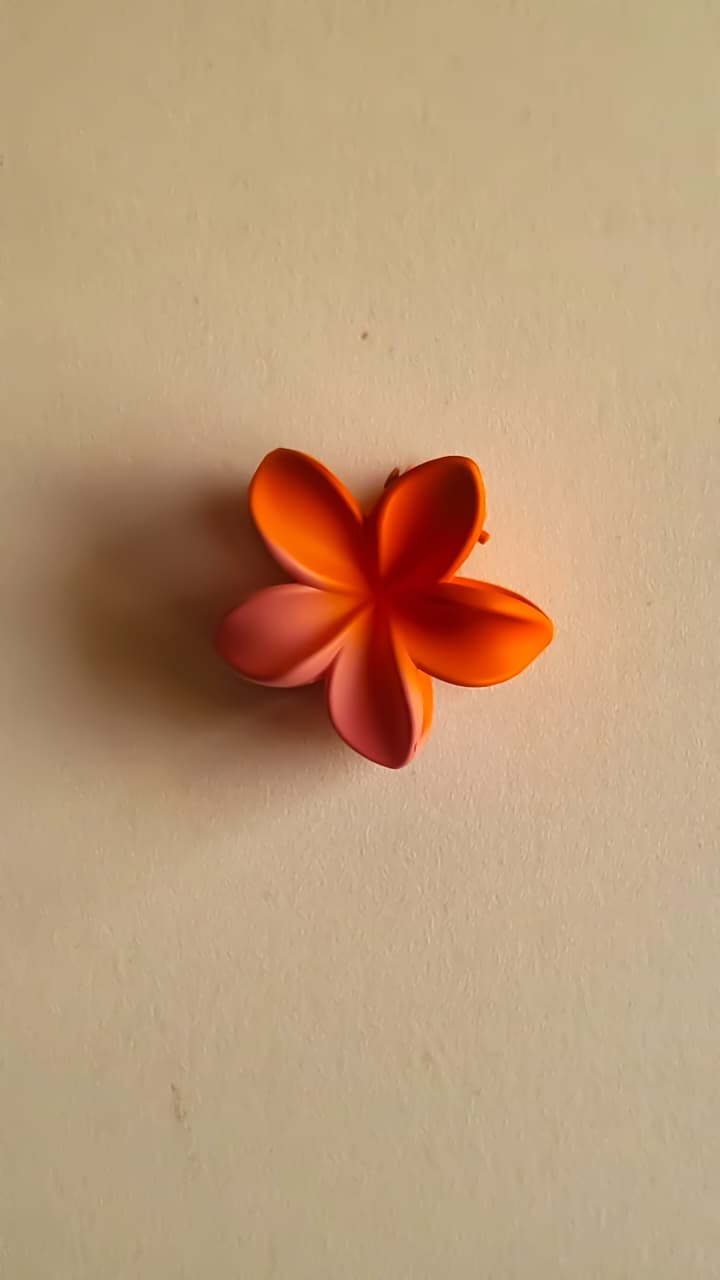 Mango Sunset Hair Clip