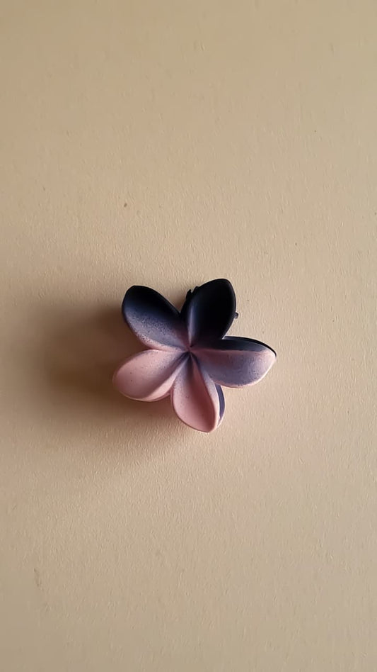 Midnight Orchid Hair Clip