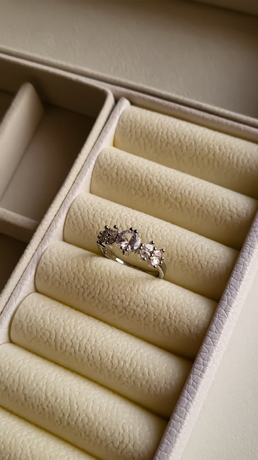 Five-Stone Cluster Ring
